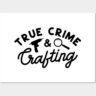 True Crime Crafting Posters and Art